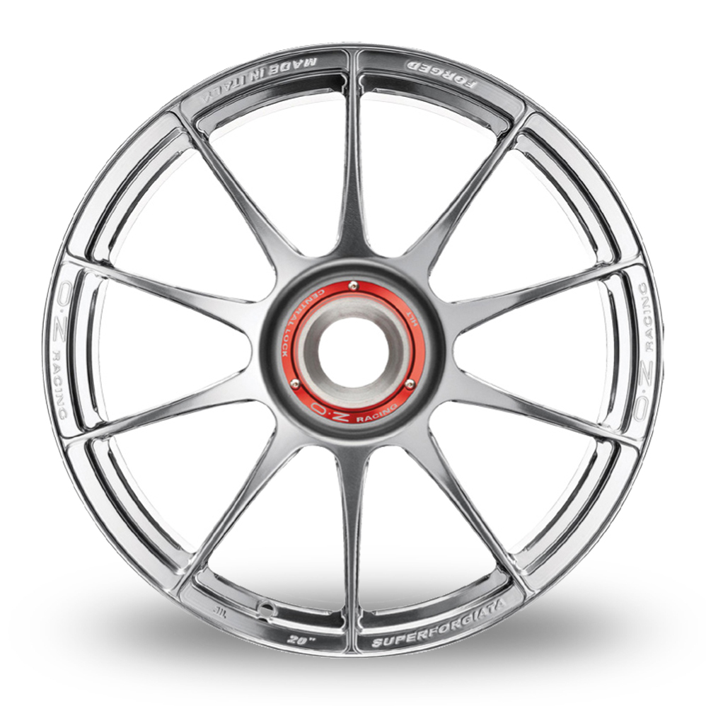 21" OZ Racing Superforgiata CL Ceramic Polished Alloy Wheels