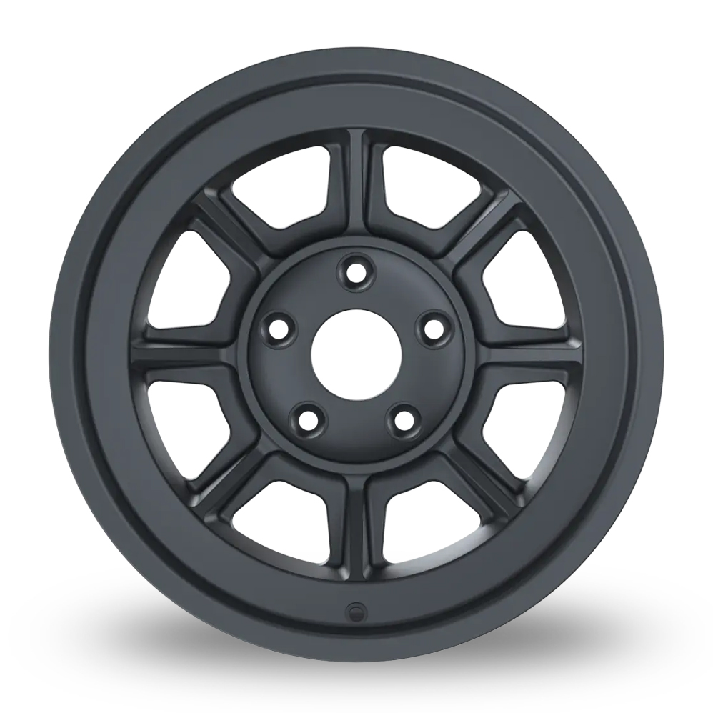 17" Fondmetal PAG17 Matt Titanium Alloy Wheels