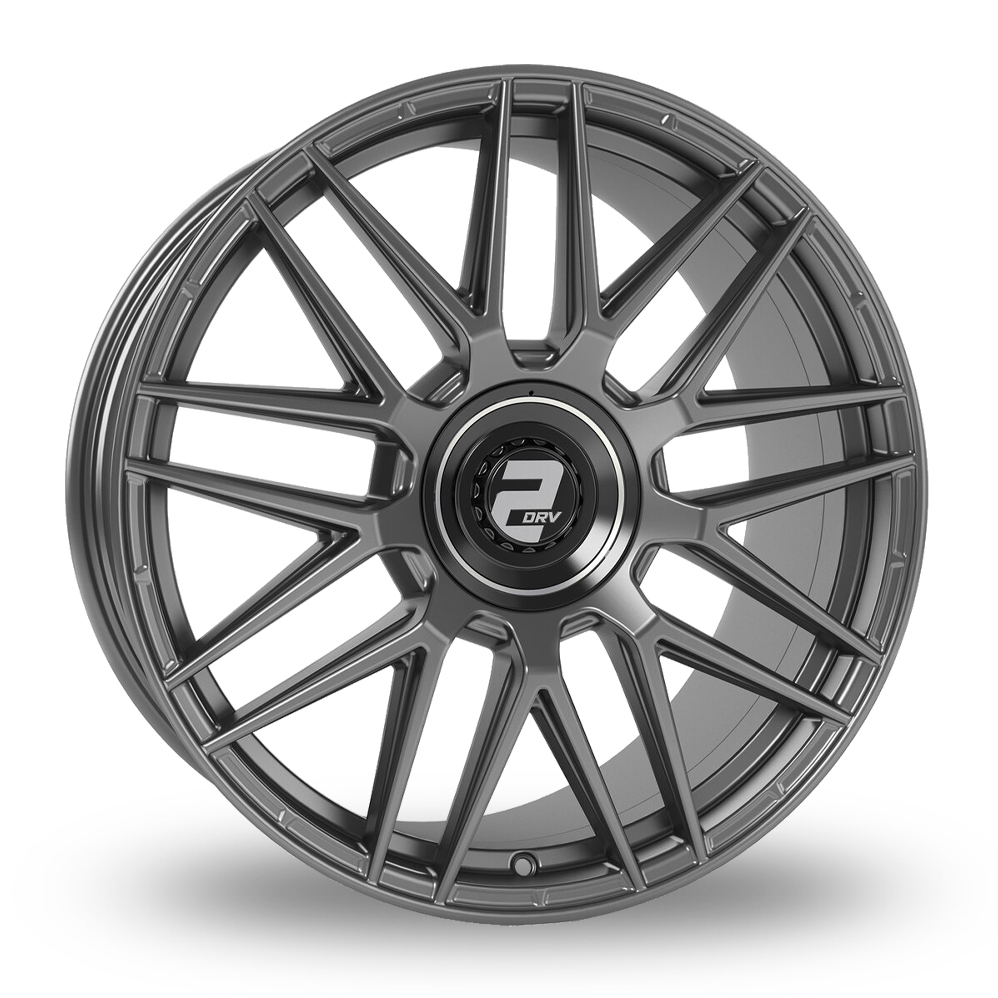 2DRV WH43 Dark Gunmetal Full Alloy Wheels