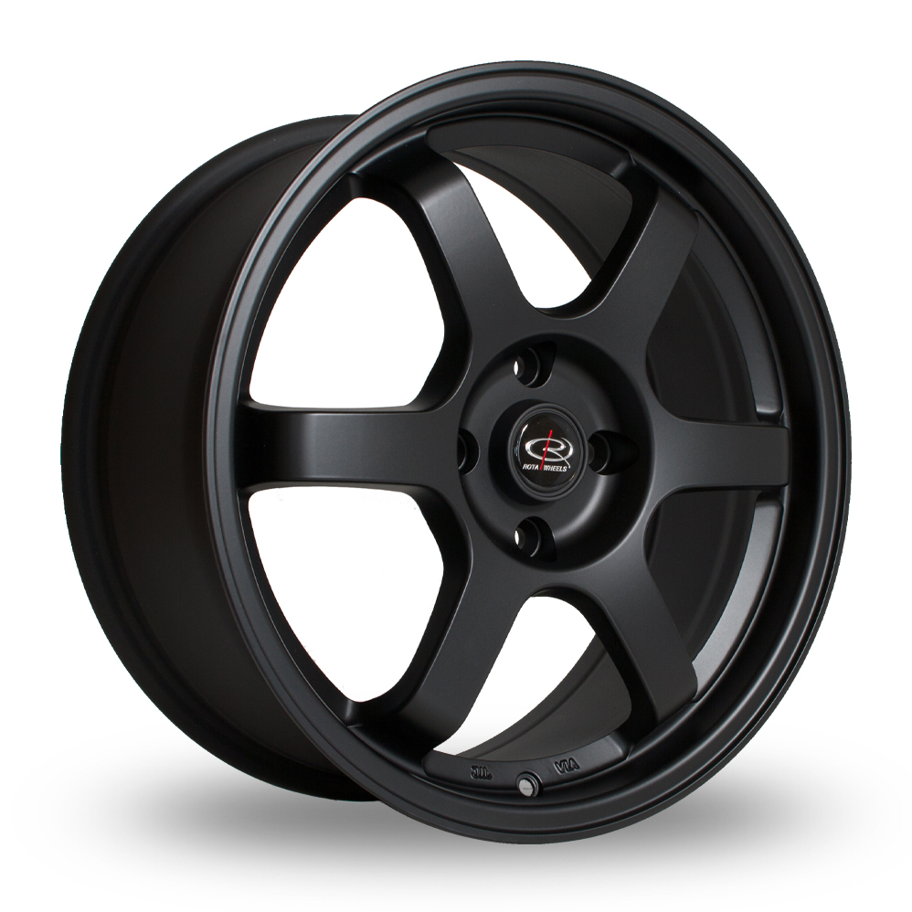 Rota Grid Matt Black Alloy Wheels
