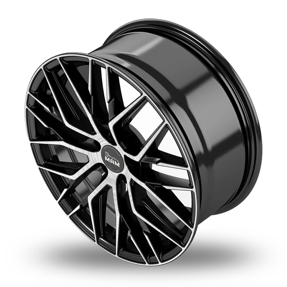 18" MAM RS4 Gunmetal Brushed Alloy Wheels
