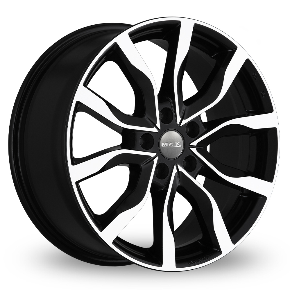 18" MAK Koln Black Mirror Alloy Wheels