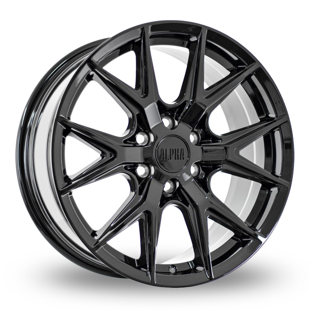 Alpha Off-Road Scout Black Alloy Wheels