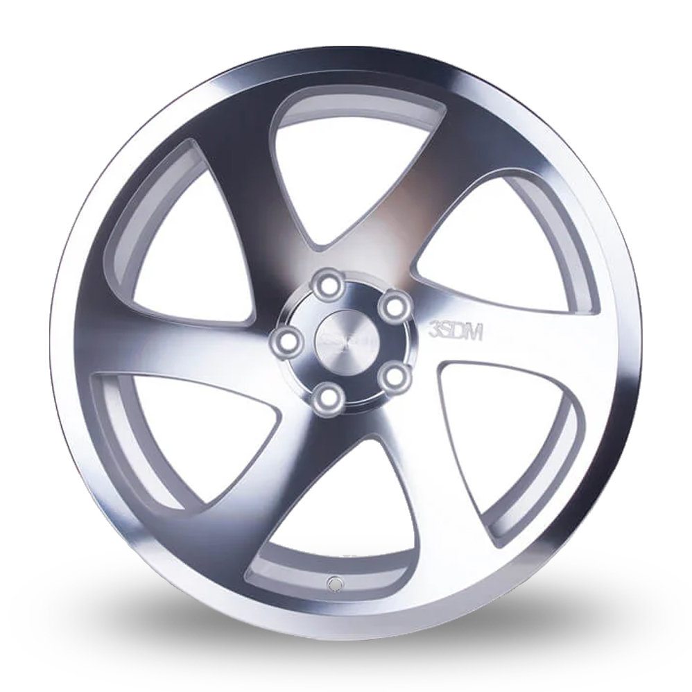 19" 3SDM 0.06 Silver Cut Alloy Wheels