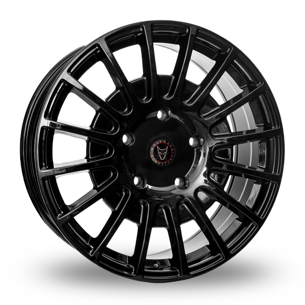 Wolfrace Eurosport Road Edition Proline Gloss Black Alloy Wheels