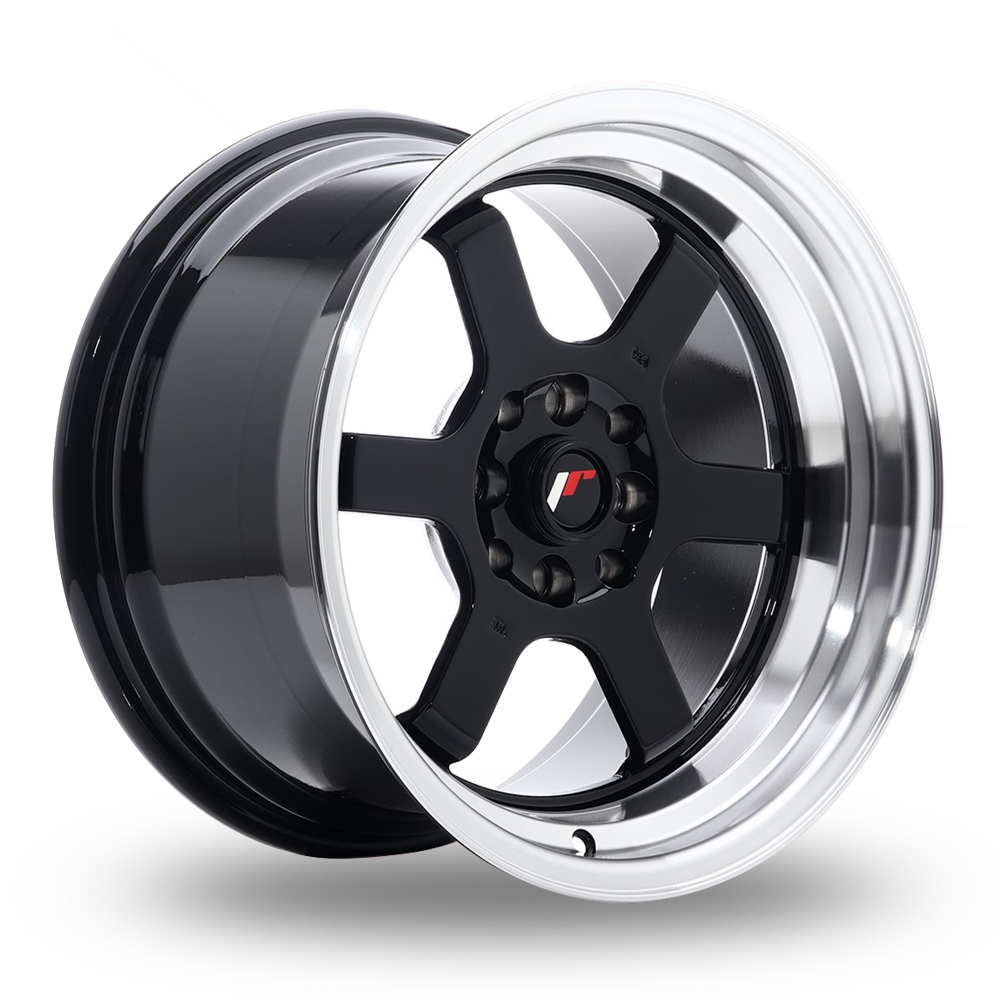 Japan Racing JR12 (9x16) Gloss Black Alloy Wheels