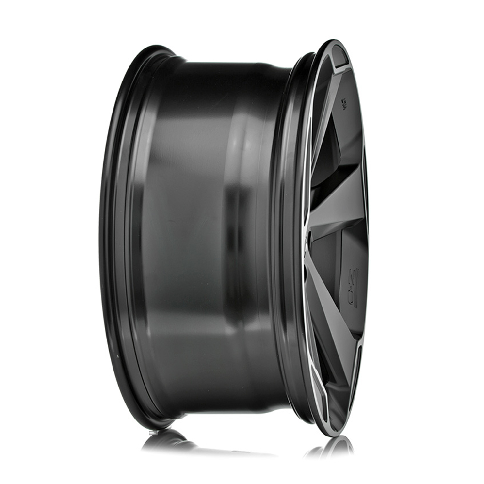 20" OZ Racing Aspen HLT Matt Black Polished Alloy Wheels
