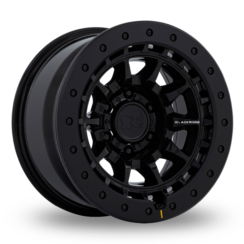 Black Rhino BR016 Tusk (USA Warehouse) Gloss Black Alloy Wheels