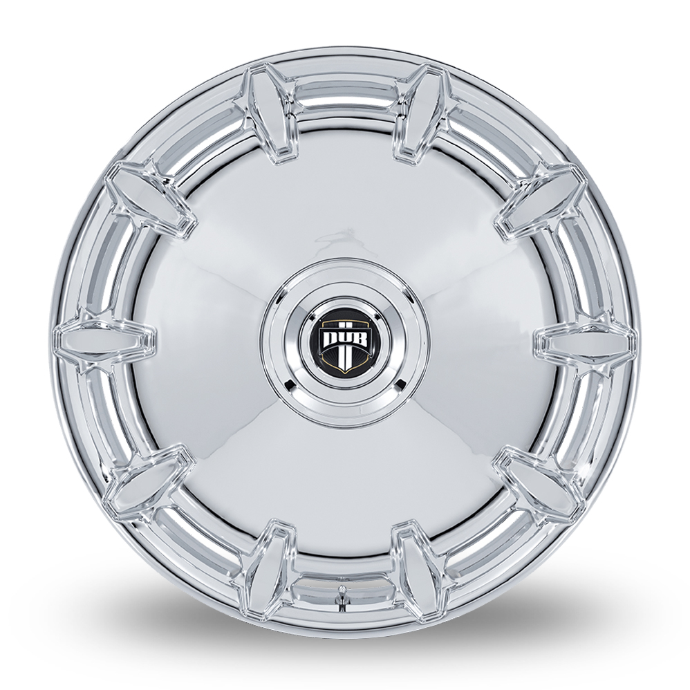 24" DUB DC271 Cheef Chrome Alloy Wheels