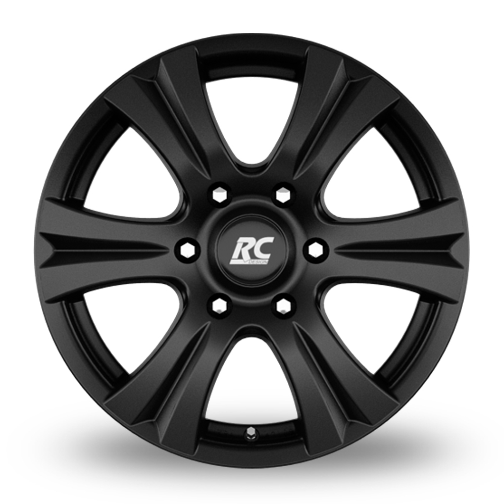 17" RC Design RC14 Matt Black Alloy Wheels