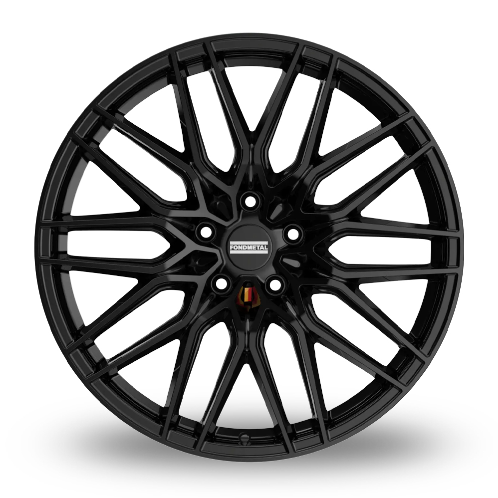 21" Fondmetal Cratos Gloss Black Alloy Wheels