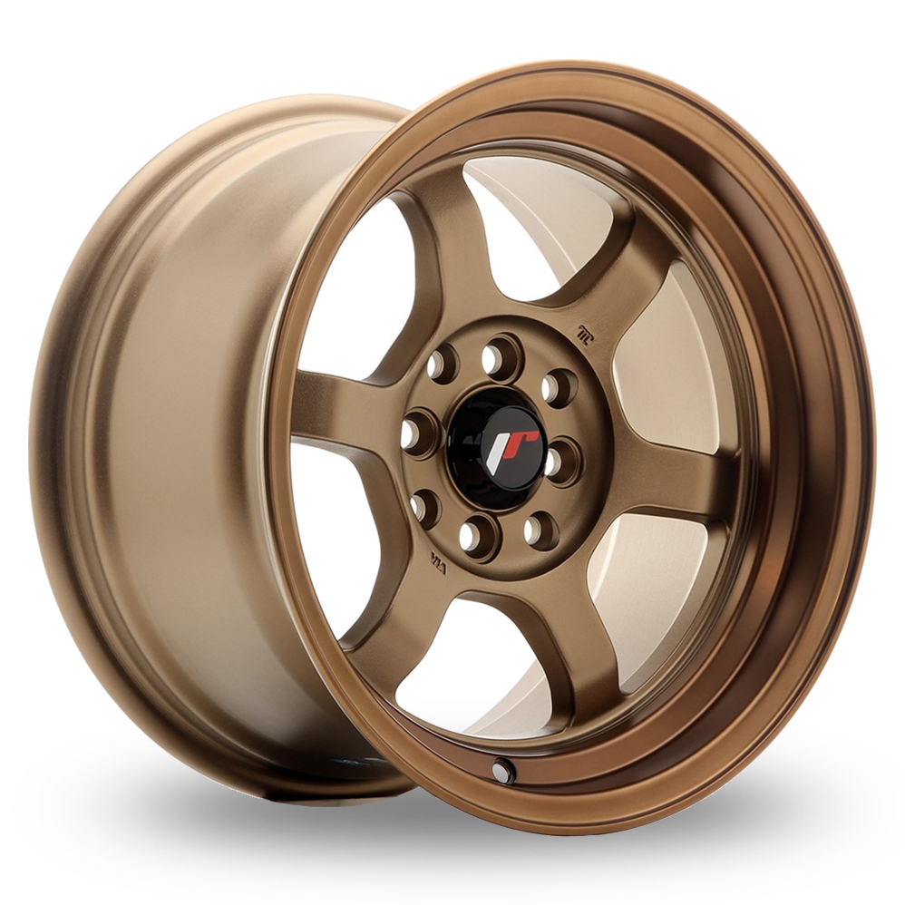 Japan Racing JR12 (8.5x15) Dark Anodize Bronze Alloy Wheels