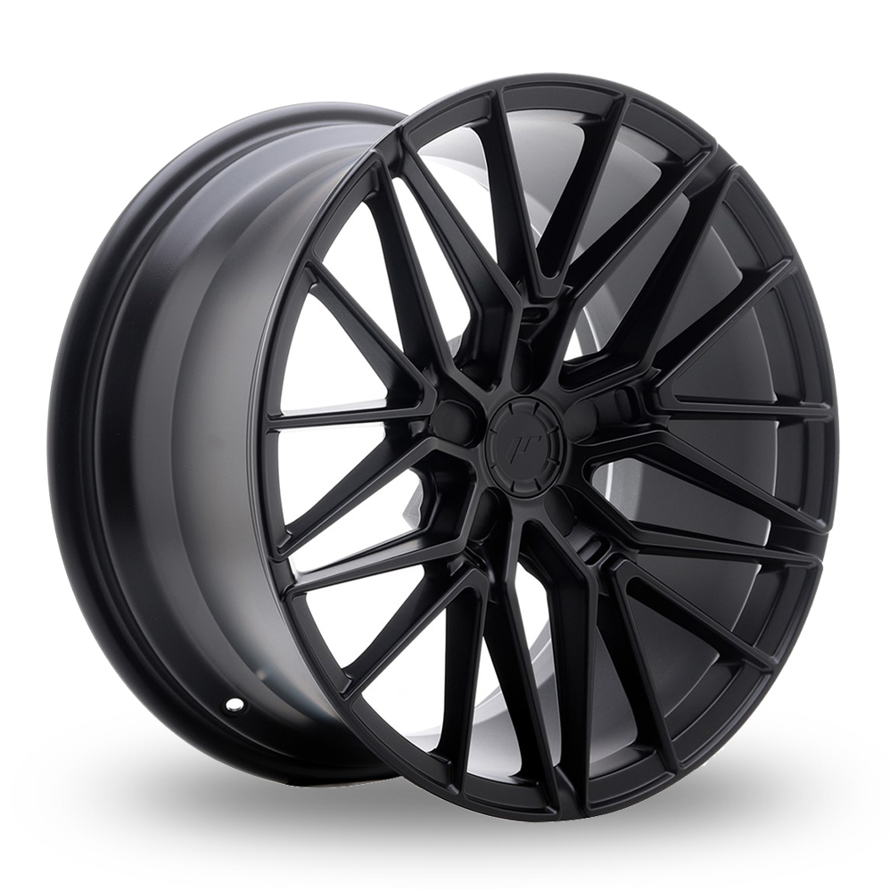 Japan Racing JR38 (9x18) (Custom Fitment) Matt Black Alloy Wheels