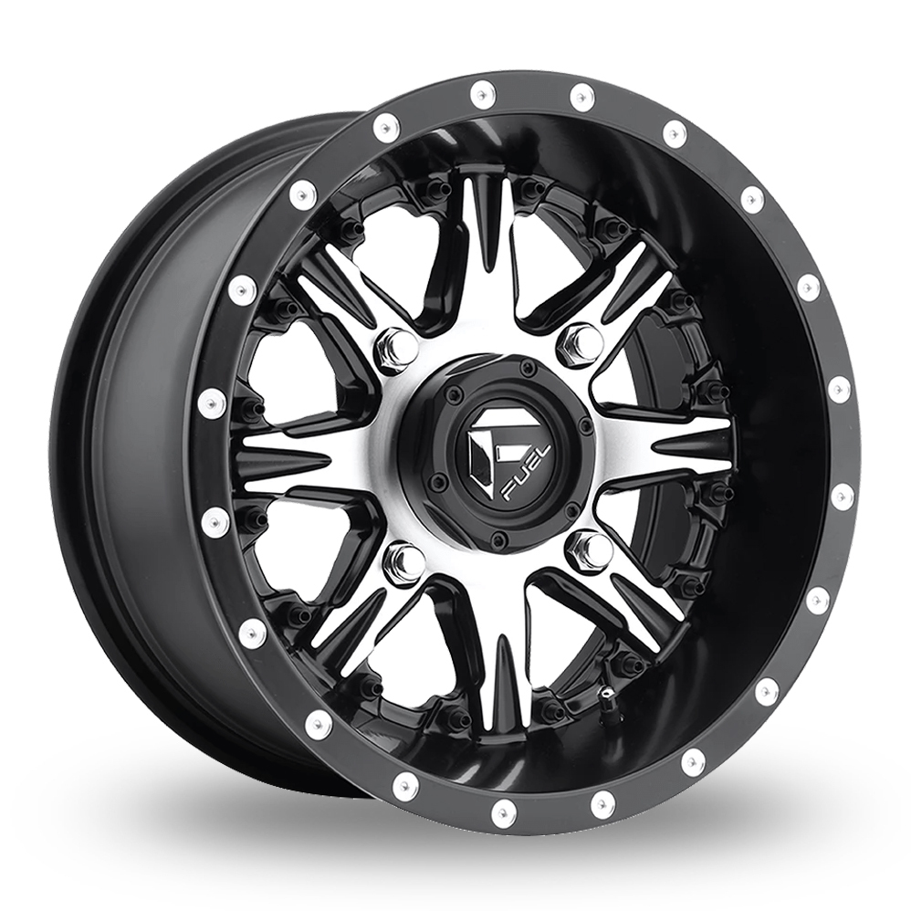 Fuel Off-Road D541 Nutz UTV (USA Warehouse) Matt Black Machined Alloy Wheels