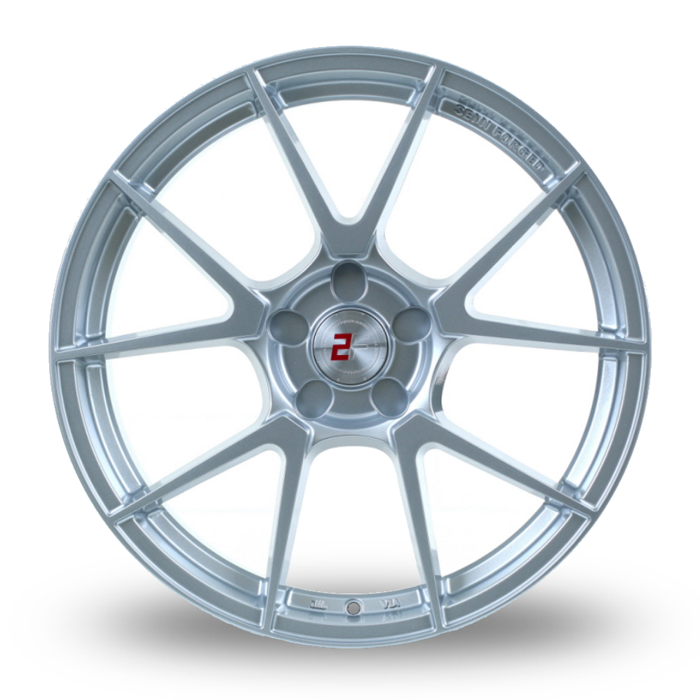 19" 2FORGE ZF6 Silver Alloy Wheels