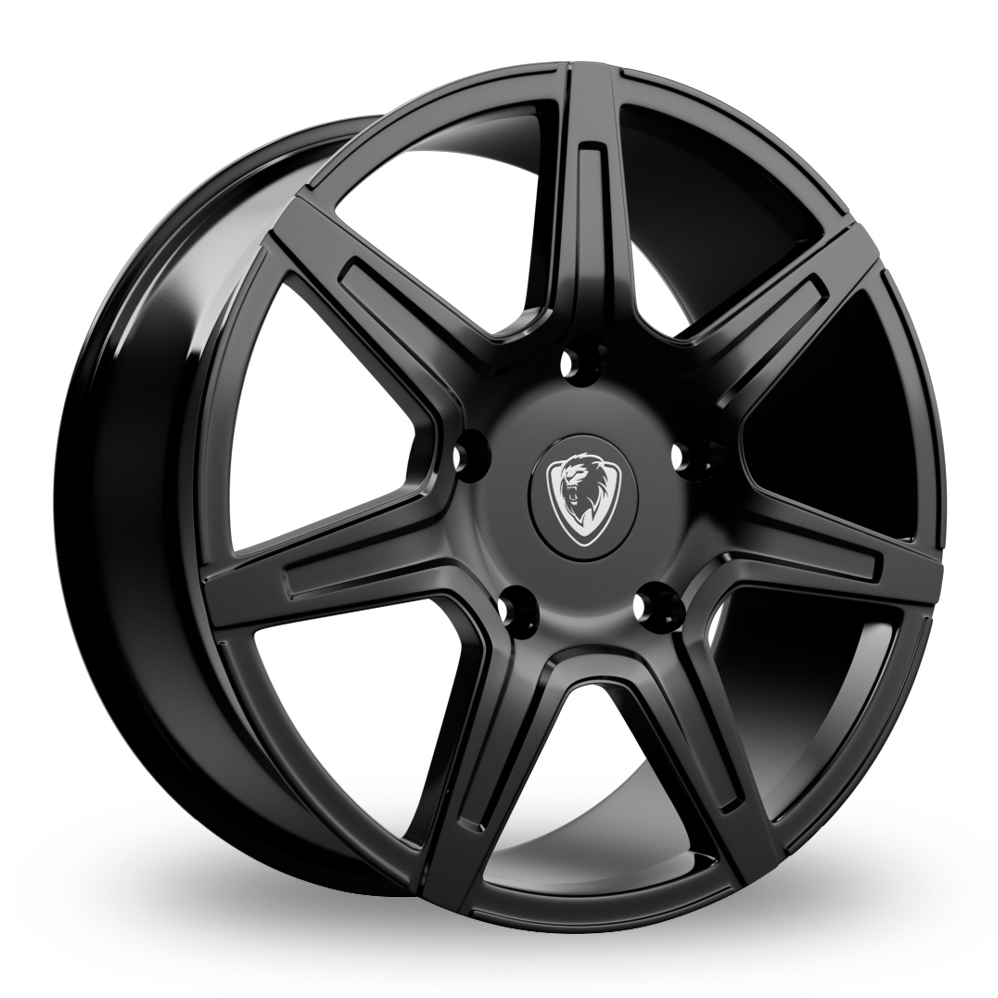 Cades Brute Gloss Black Alloy Wheels