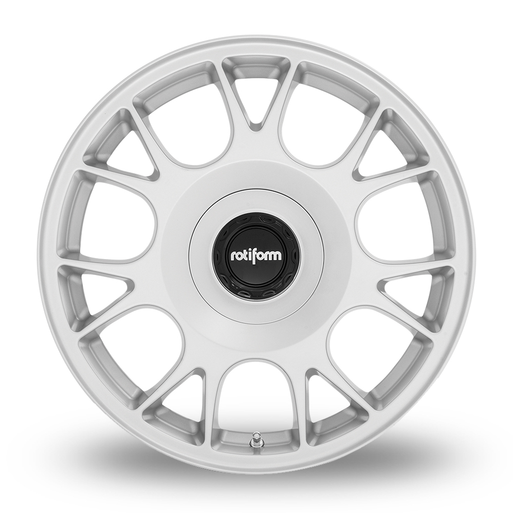 19" Rotiform R188 TUF-R Satin Silver Alloy Wheels