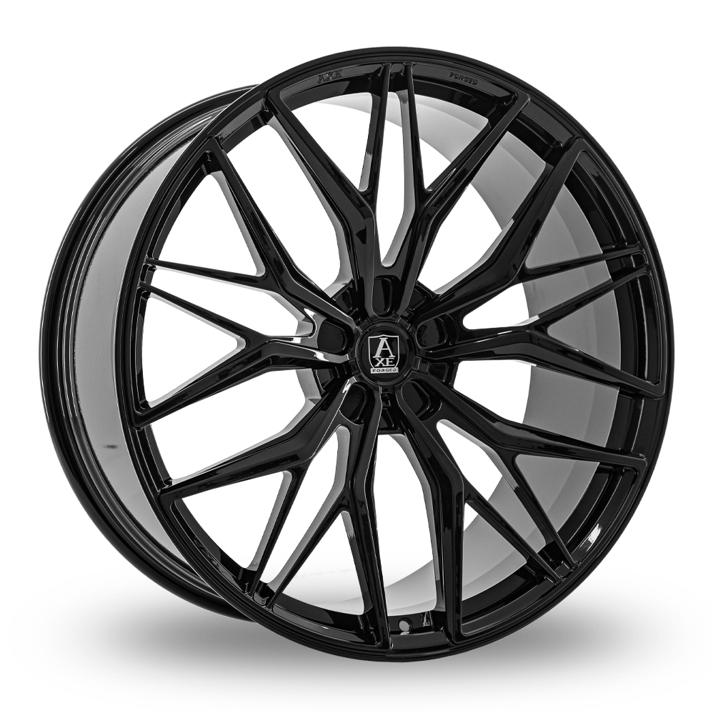 Axe Forged FF5 Gloss Black Alloy Wheels