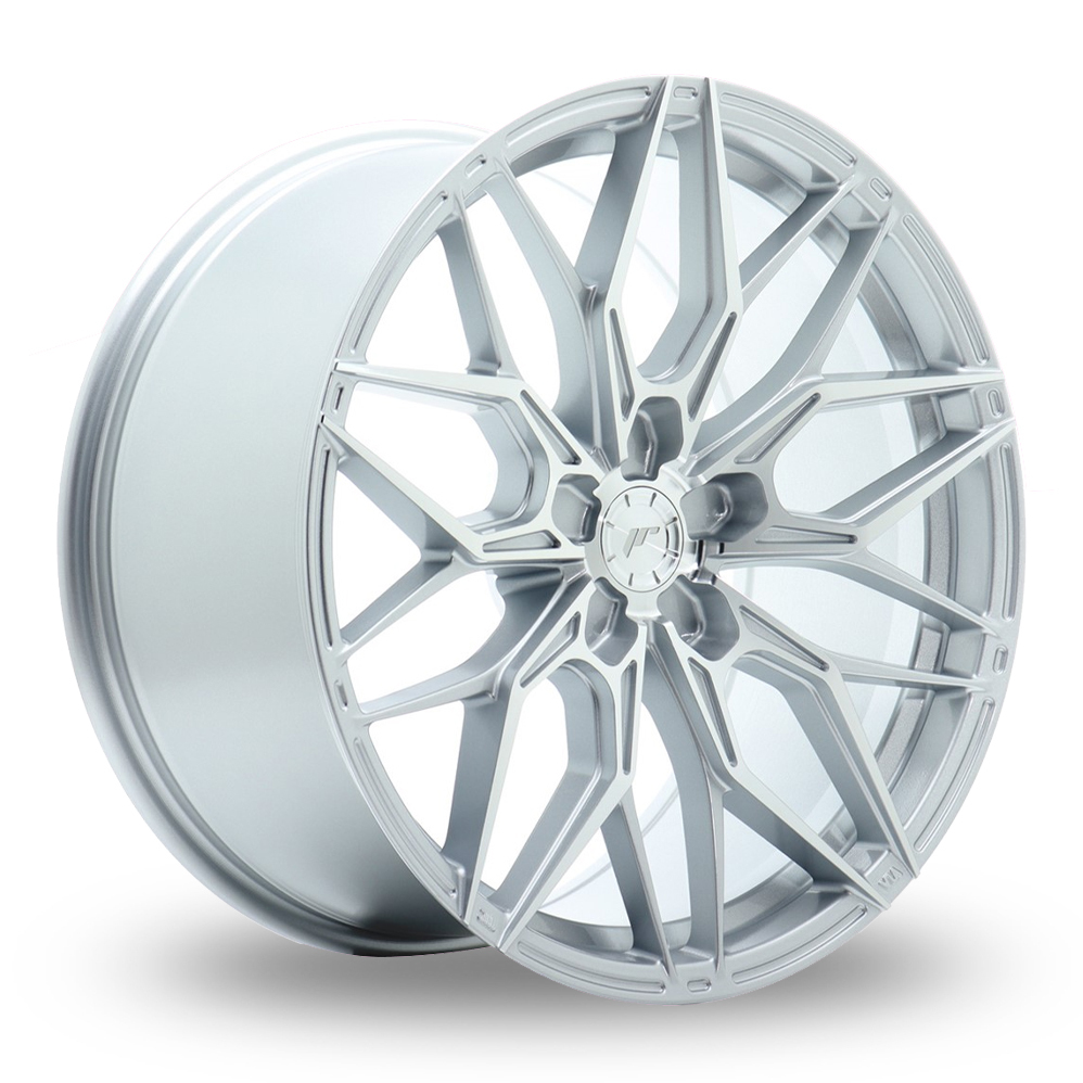 Japan Racing JR46 (9.5x19) (Custom Fitment) Silver Machined Face Alloy Wheels