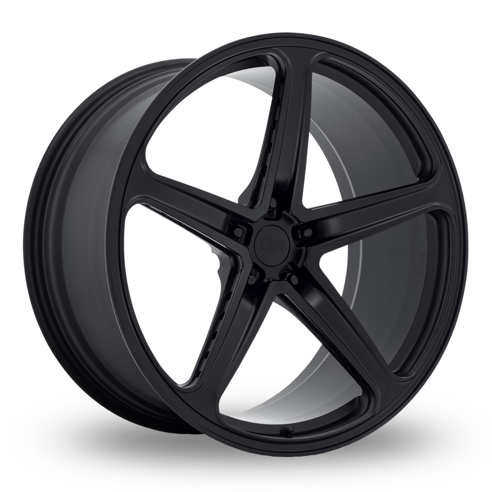 OHM AMP (USA Warehouse) Matt Black Alloy Wheels