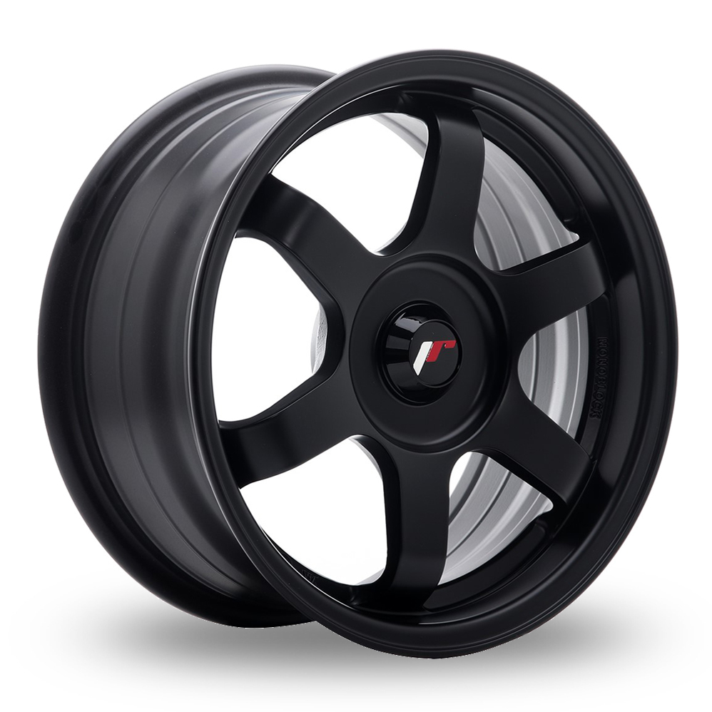 Japan Racing JR3 (7x15) (Custom Fitment) Matt Black Alloy Wheels