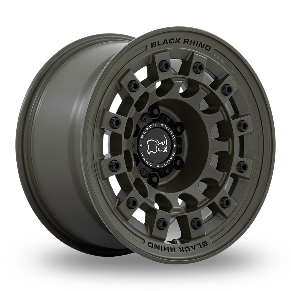 Black Rhino Fuji (USA Warehouse) Olive Drab Green Alloy Wheels