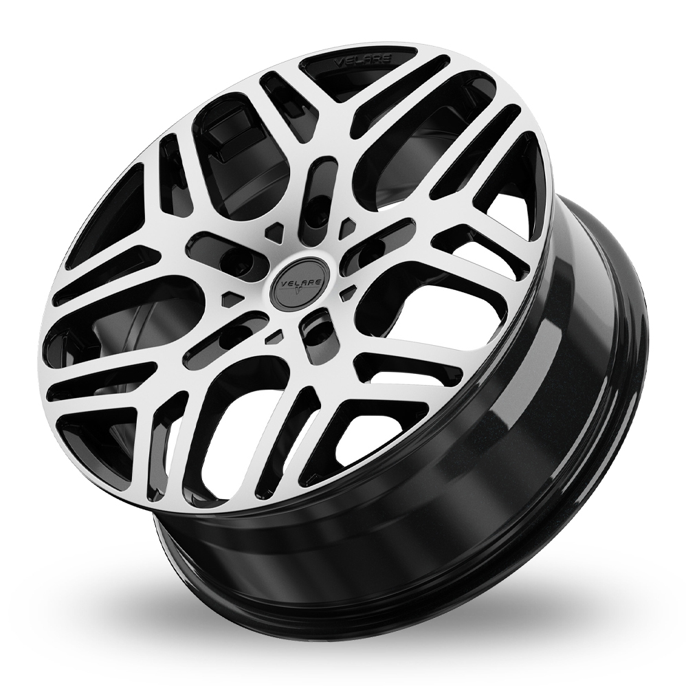 20" Velare VLR-T2 Gloss Black Machined Alloy Wheels
