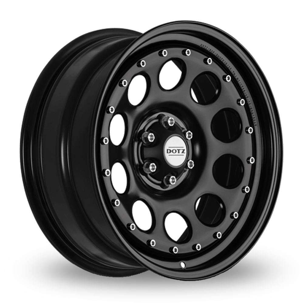 15" Dotz Modular Beadlock Gloss Black Alloy Wheels