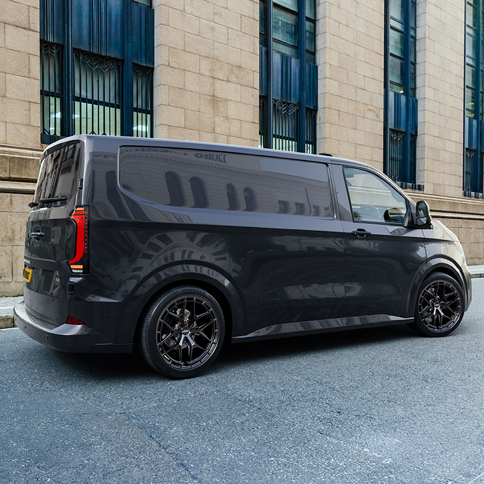 20" Wolfrace Vanspeed Vortex Gloss Raven Black Alloy Wheels