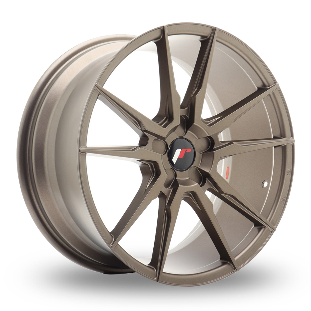 Japan Racing JR21 (8.5x19) (Custom Fitment) Matt Bronze Alloy Wheels