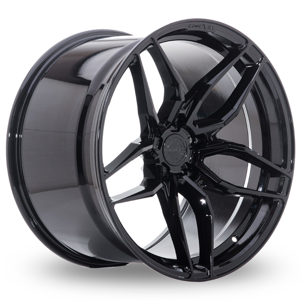 Concaver CVR3 (9.5x22) (Performance Concave) Platinum Black Alloy Wheels