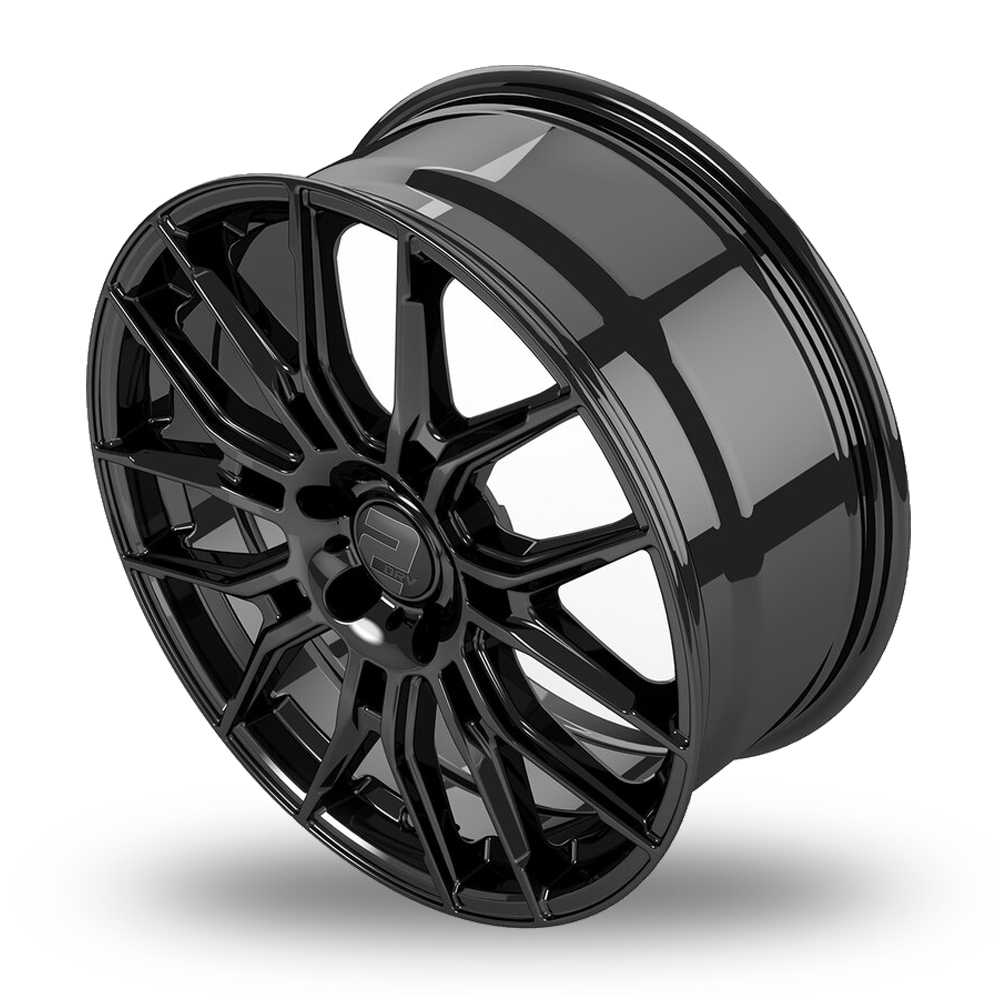 20" 2DRV WH42 Gloss Black Alloy Wheels