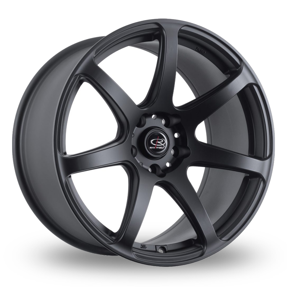 Rota Pror Matt Black Alloy Wheels