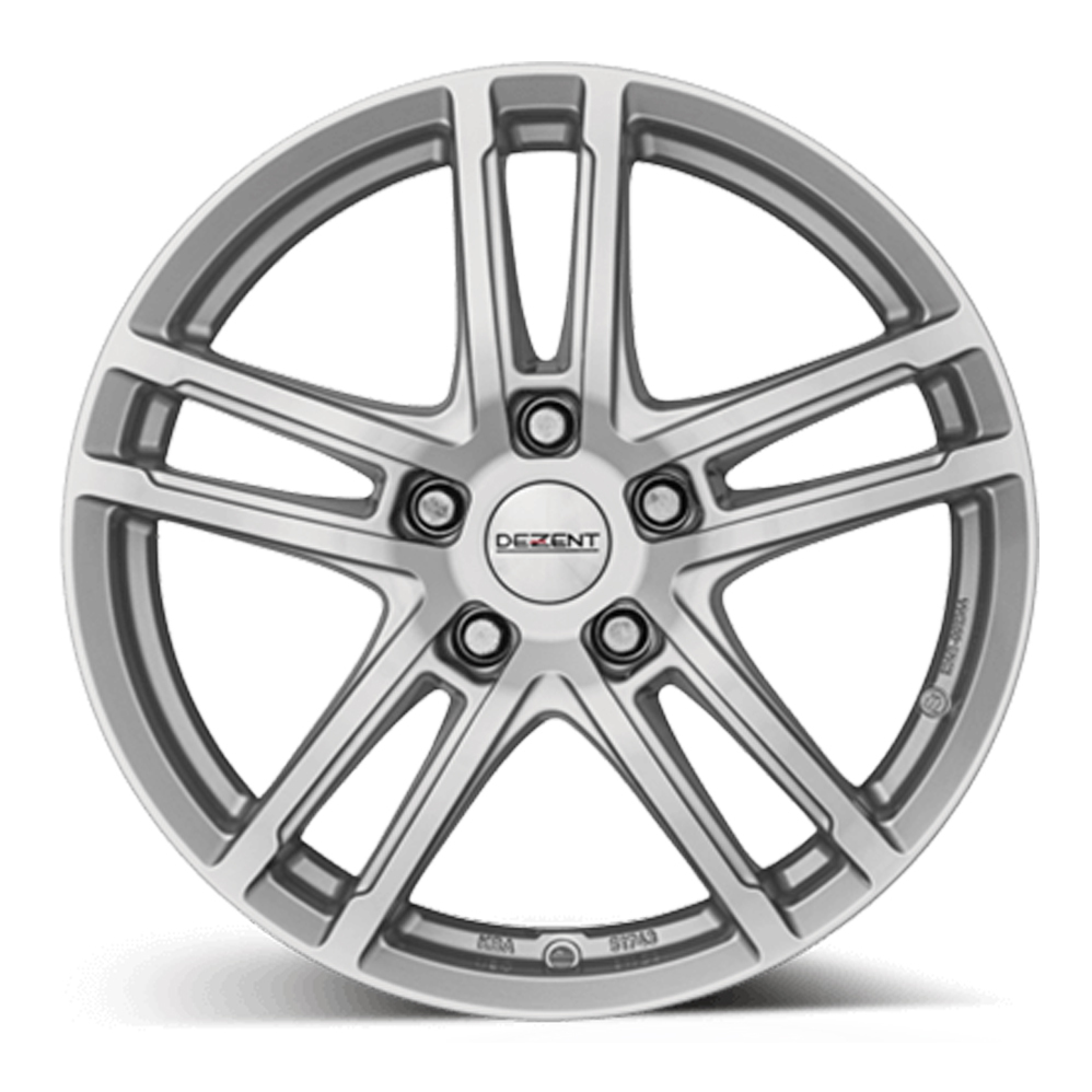 19" Dezent TZ Silver Alloy Wheels