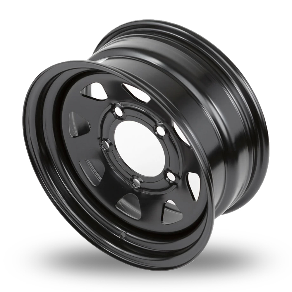 16" Dotz Dakar Gloss Black Alloy Wheels