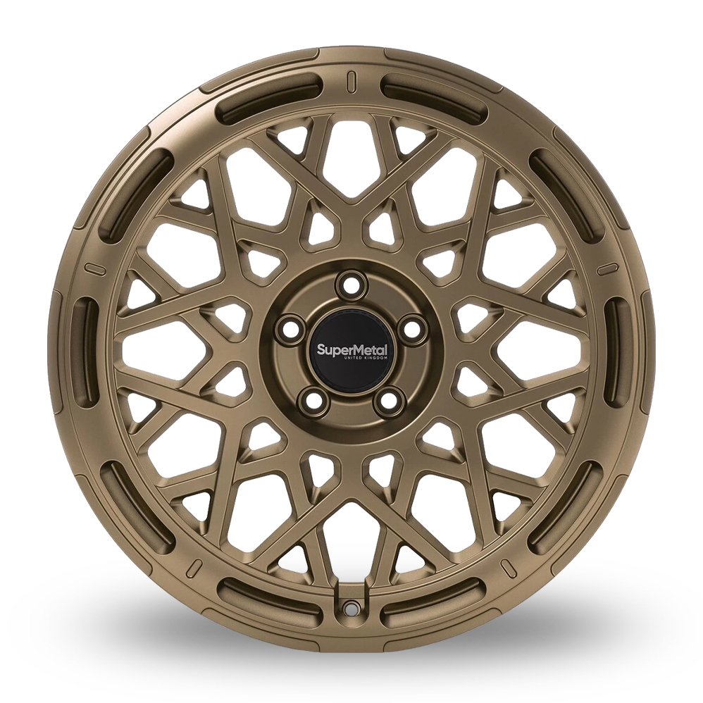 20" SuperMetal Cage Ultra Matt Bronze Alloy Wheels