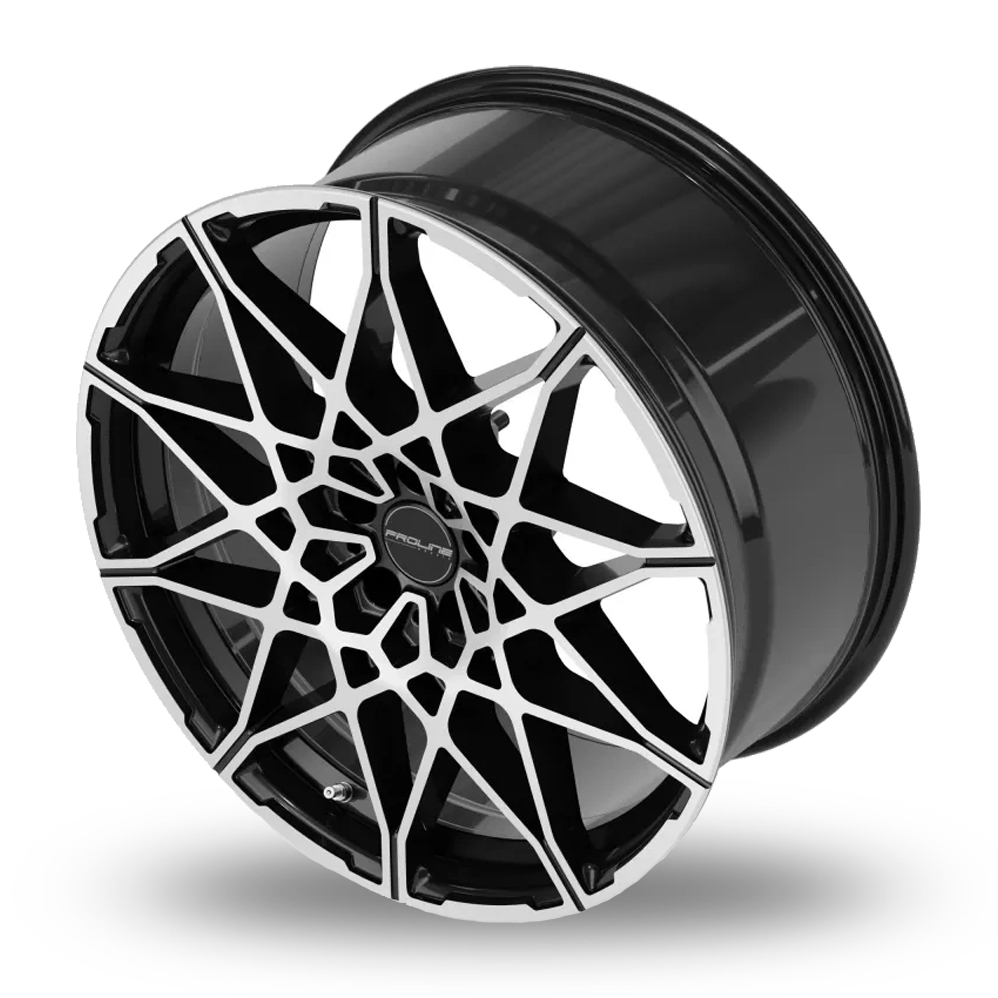 21" Proline PCM Black Polished Alloy Wheels