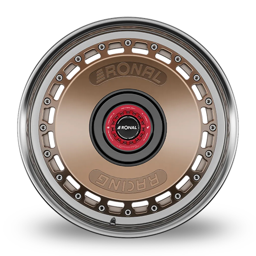 15" Ronal RR10 REV-R Matt Bronze Alloy Wheels