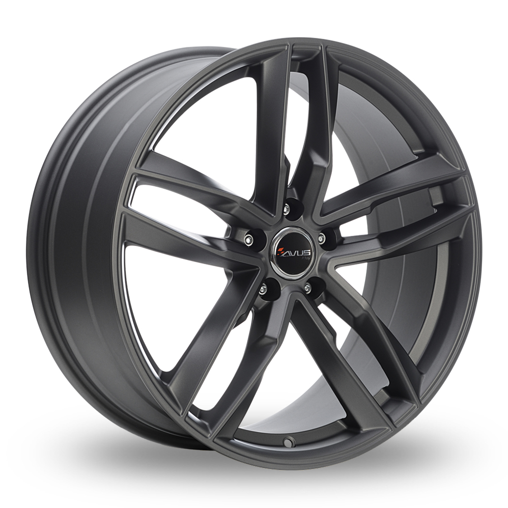 Avus Racing AF16 Matt Anthracite Alloy Wheels