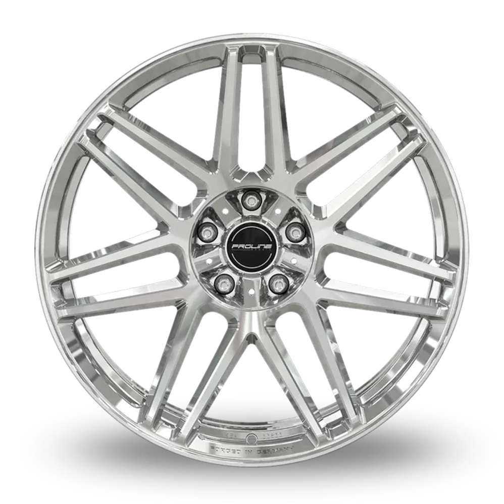 22" Proline PFG Forged Polished Alloy Wheels