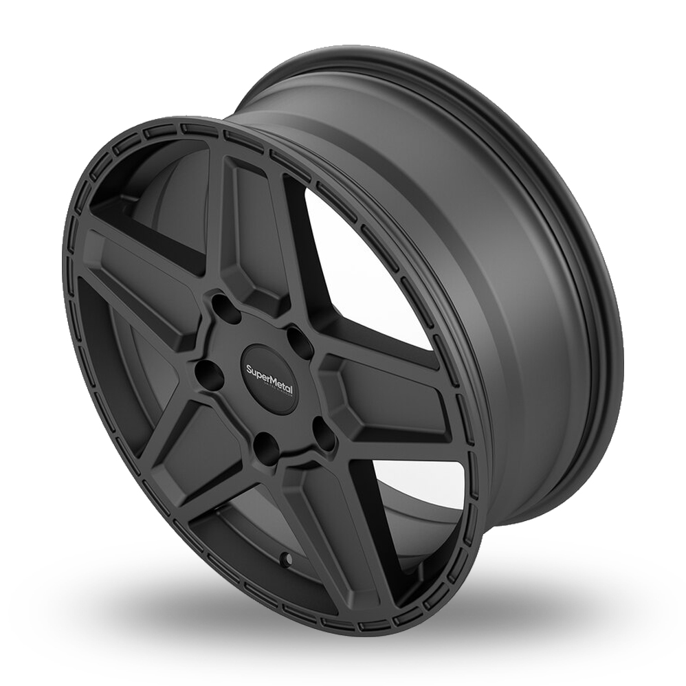 18" SuperMetal Rocket Ultra Matt Grey Alloy Wheels