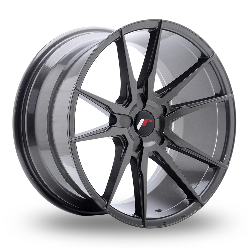 Japan Racing JR21 (9.5x19) (Custom Fitment) Hyper Grey Alloy Wheels