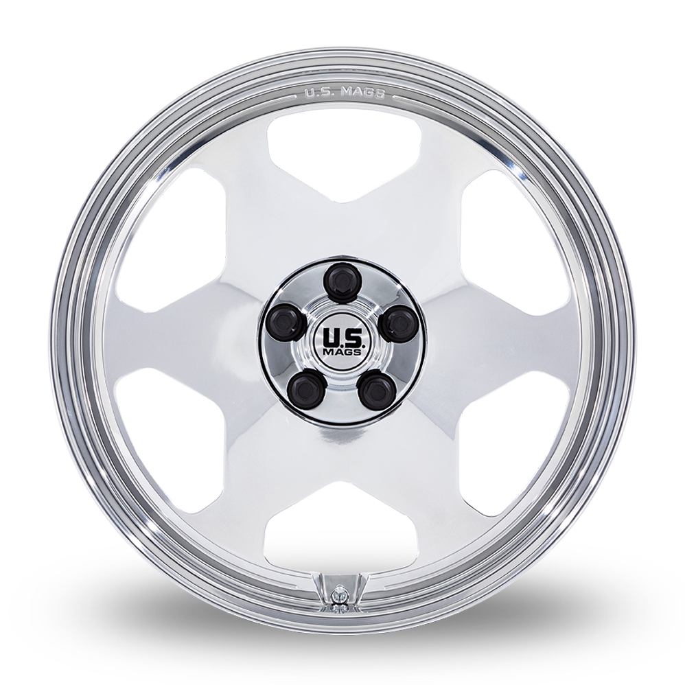 22" US Mags UC144 OBS Fully Polished Alloy Wheels