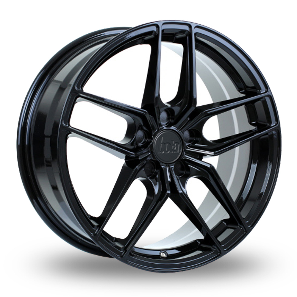 Bola B11 Gloss Black Alloy Wheels