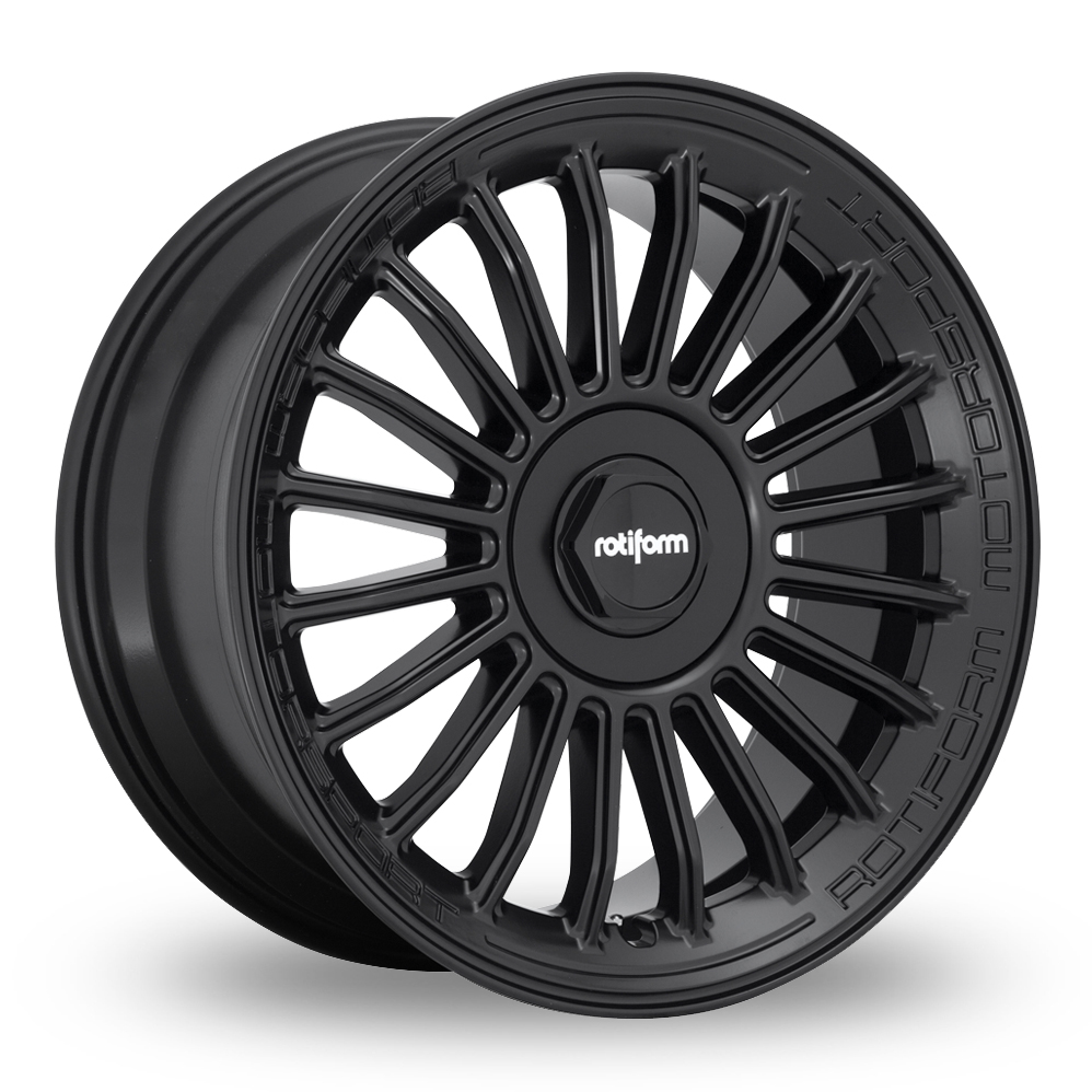 Rotiform R161 BUC-M (EU Warehouse) Matt Black Alloy Wheels