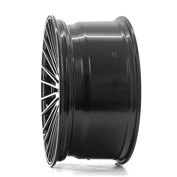 21" Axe EX50 Gloss Black Polished Alloy Wheels
