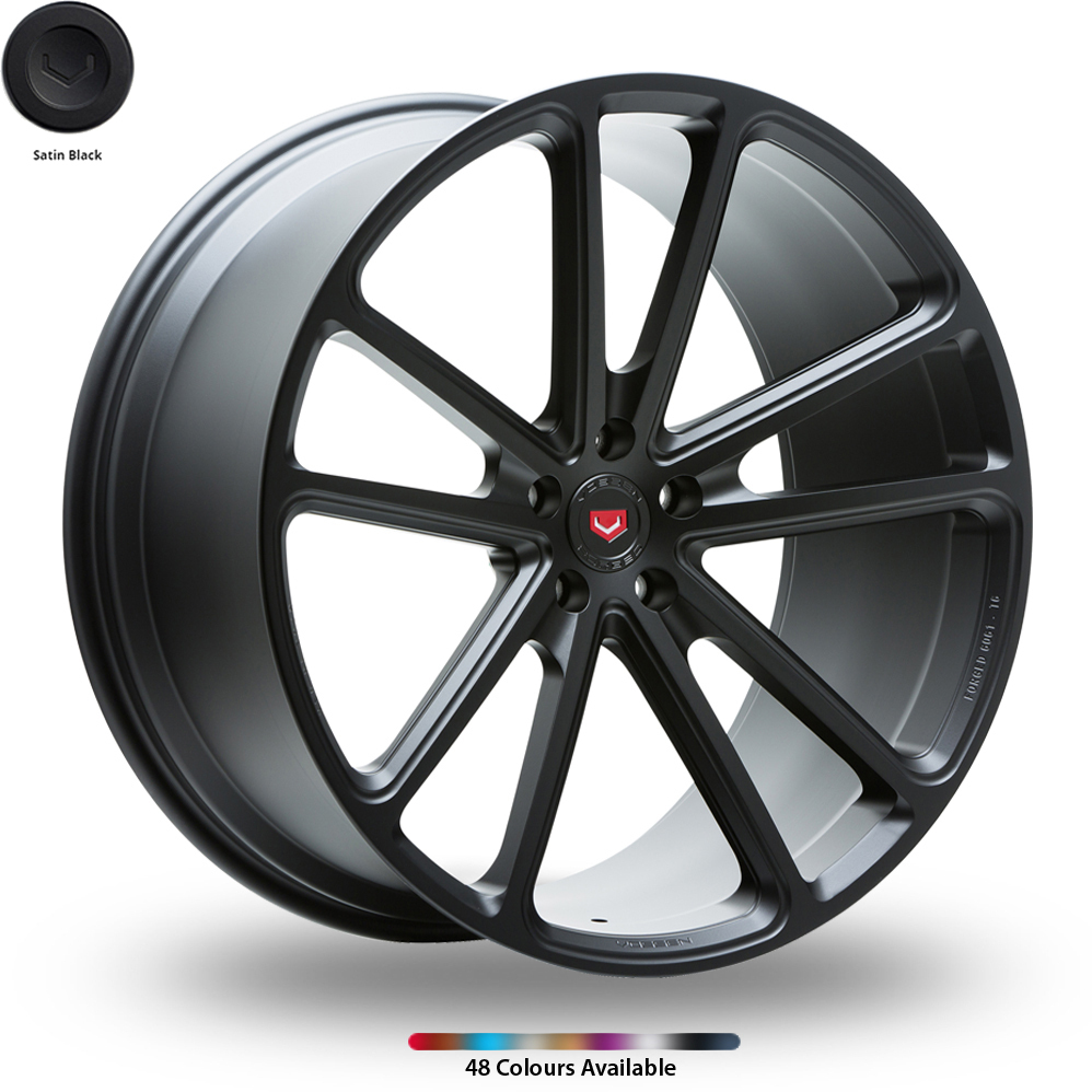 19 Inch Front & 20 Inch Rear Vossen Forged CG-203 Custom Colour Alloy Wheels