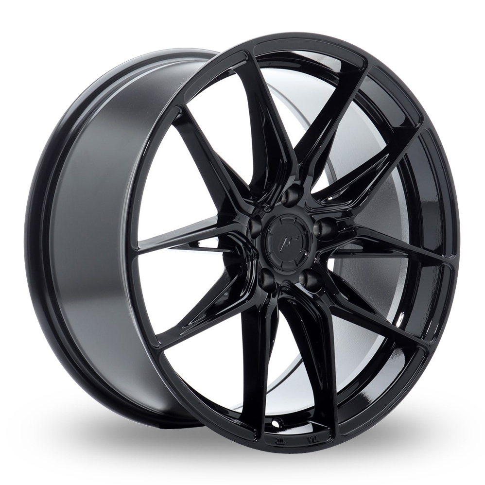 Japan Racing JR44 (8.5x18) Gloss Black Alloy Wheels