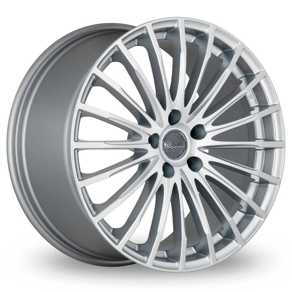 17" MAK Fatale Silver Alloy Wheels