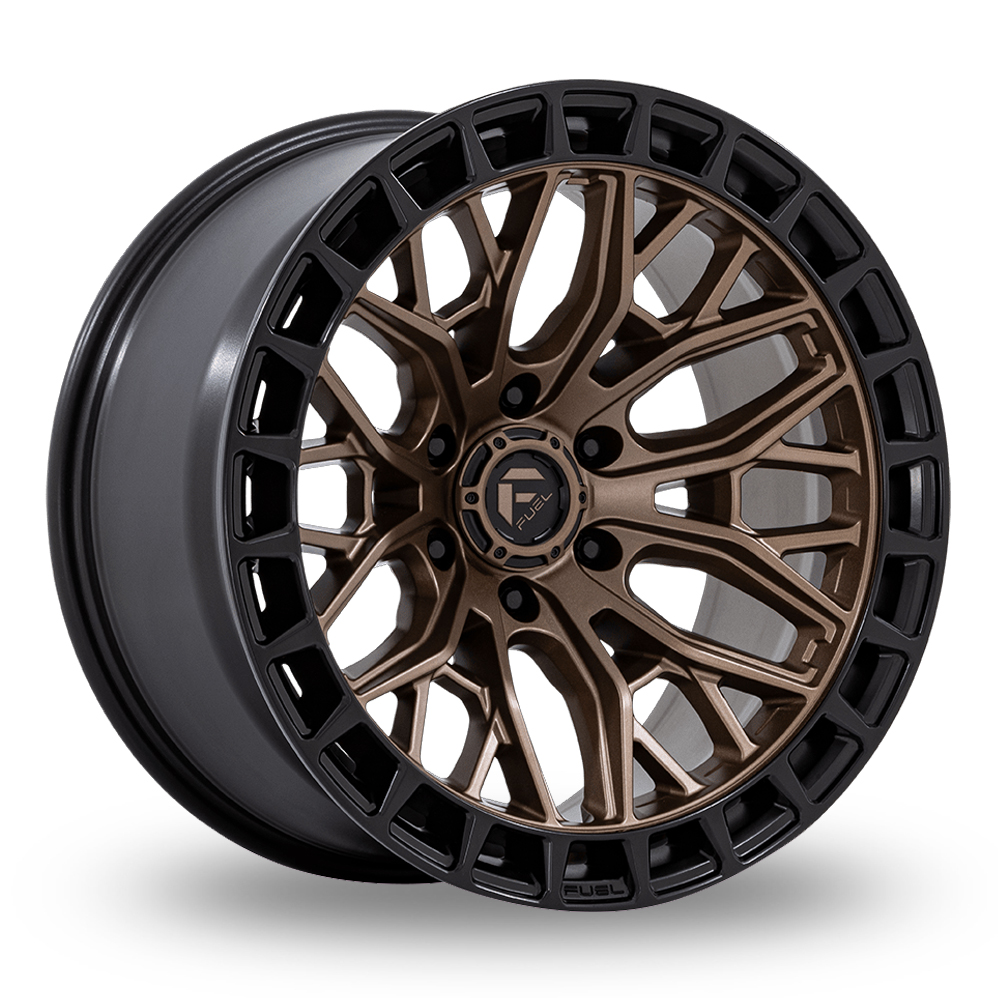 Fuel Off-Road FC869 Sigma (USA Warehouse) Matte Bronze With Matt Black Lip Alloy Wheels